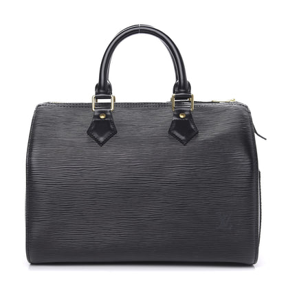 Louis Vuitton Epi Speedy 25 Black 1 of 10