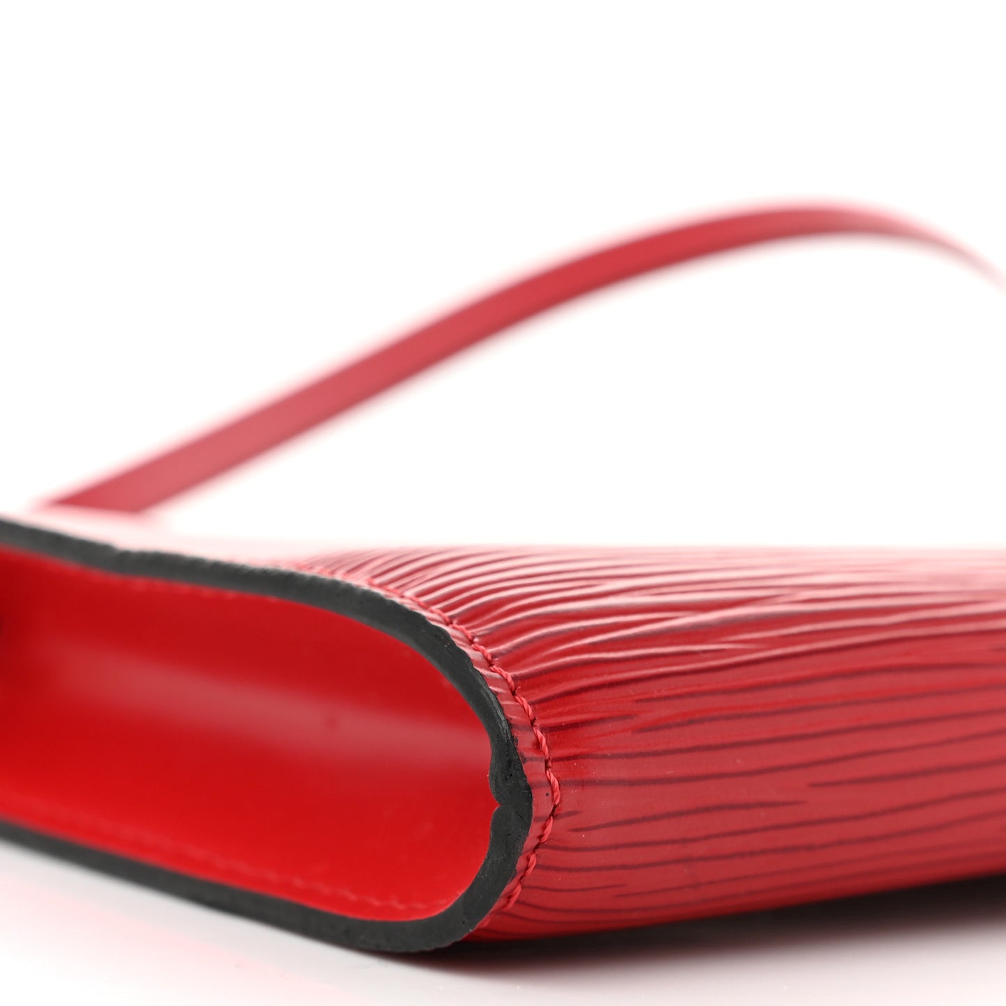 Epi Pochette Accessories 24 Castillan Red