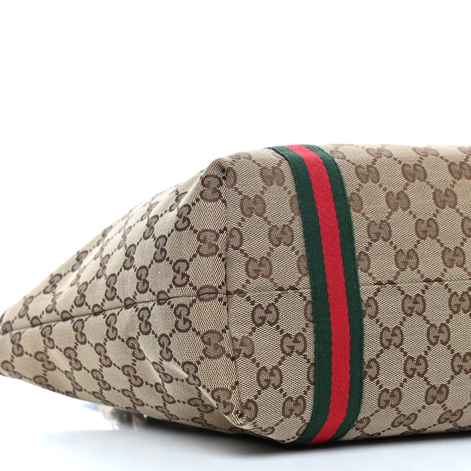 Gucci Monogram Medium Jolicoeur Tote Dark Brown 10 of 11