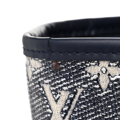 Louis Vuitton Monoglam Neverfull MM Blue 11 of 11