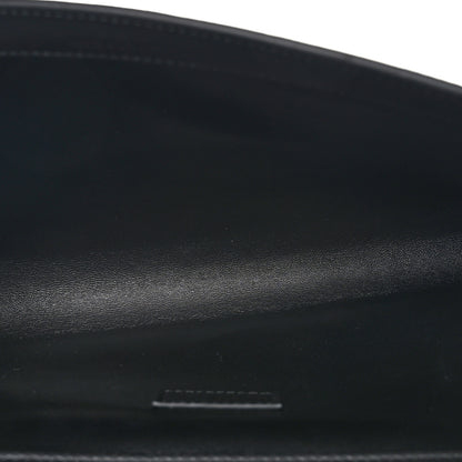 Gucci Calfskin Lizard Embossed Mini Diana Bamboo Top Handle Chain Bag Black 5 of 10