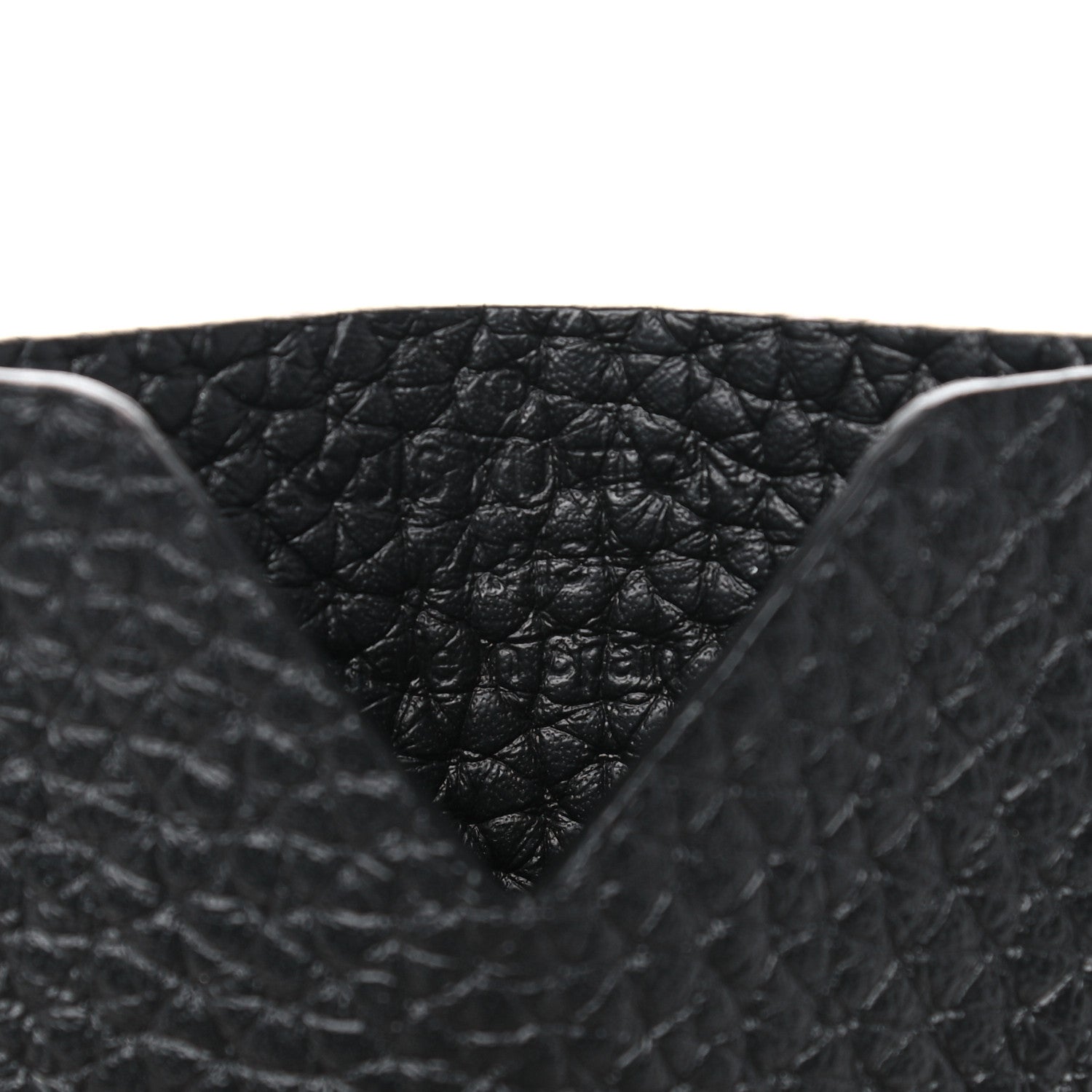 Louis Vuitton Taurillon Card Holder Black 6 of 6