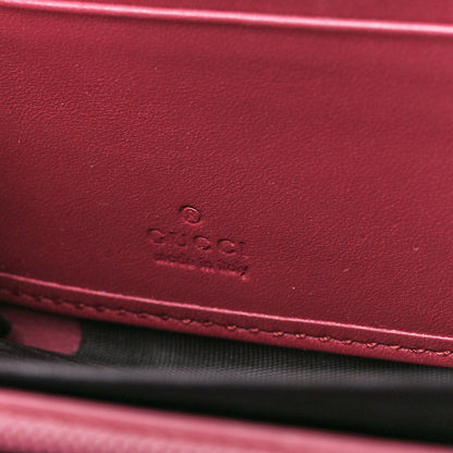 Gucci GG Supreme Monogram Blooms Zip Around Wallet Beige Multicolor Dry Rose 6 of 11