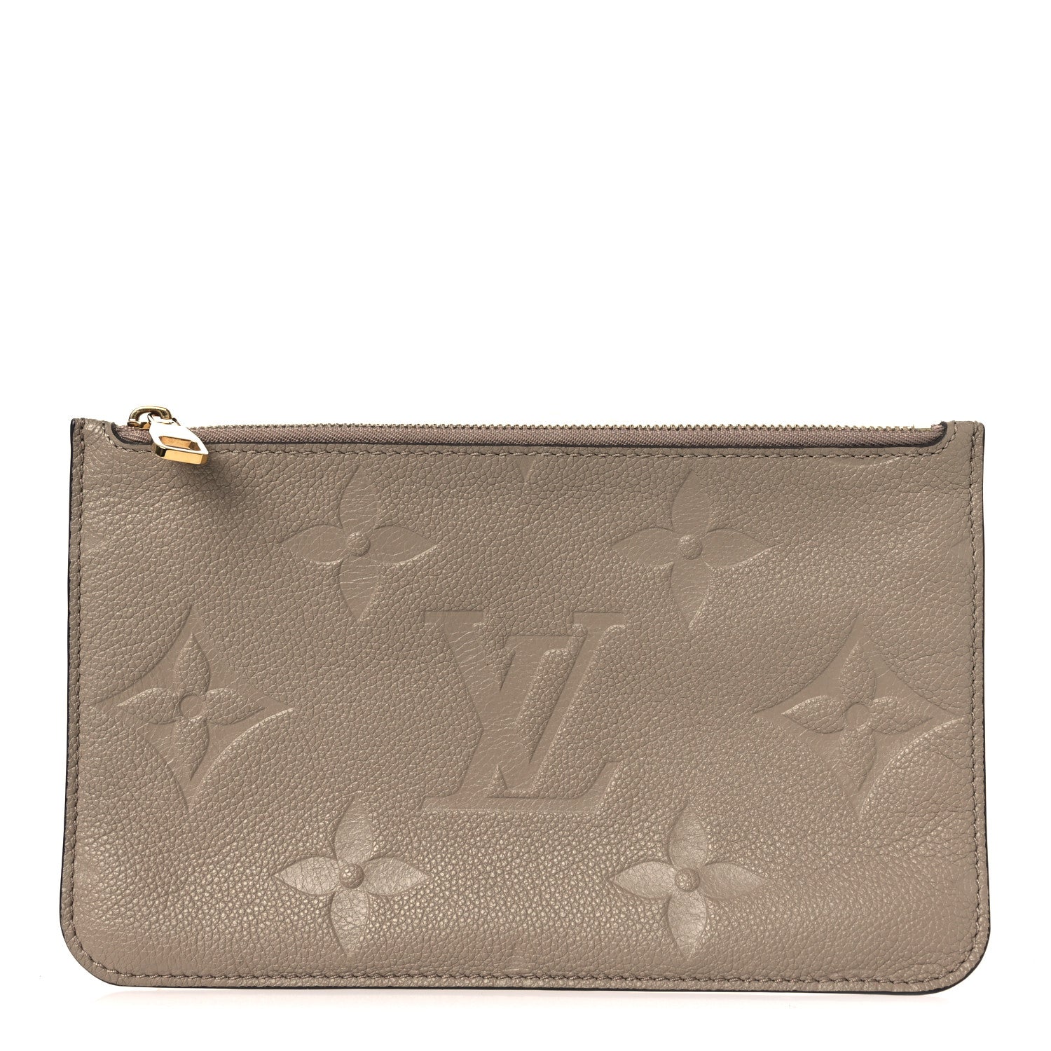 Louis Vuitton Empreinte Monogram Giant Neverfull MM Pochette Tourterelle 1 of 7