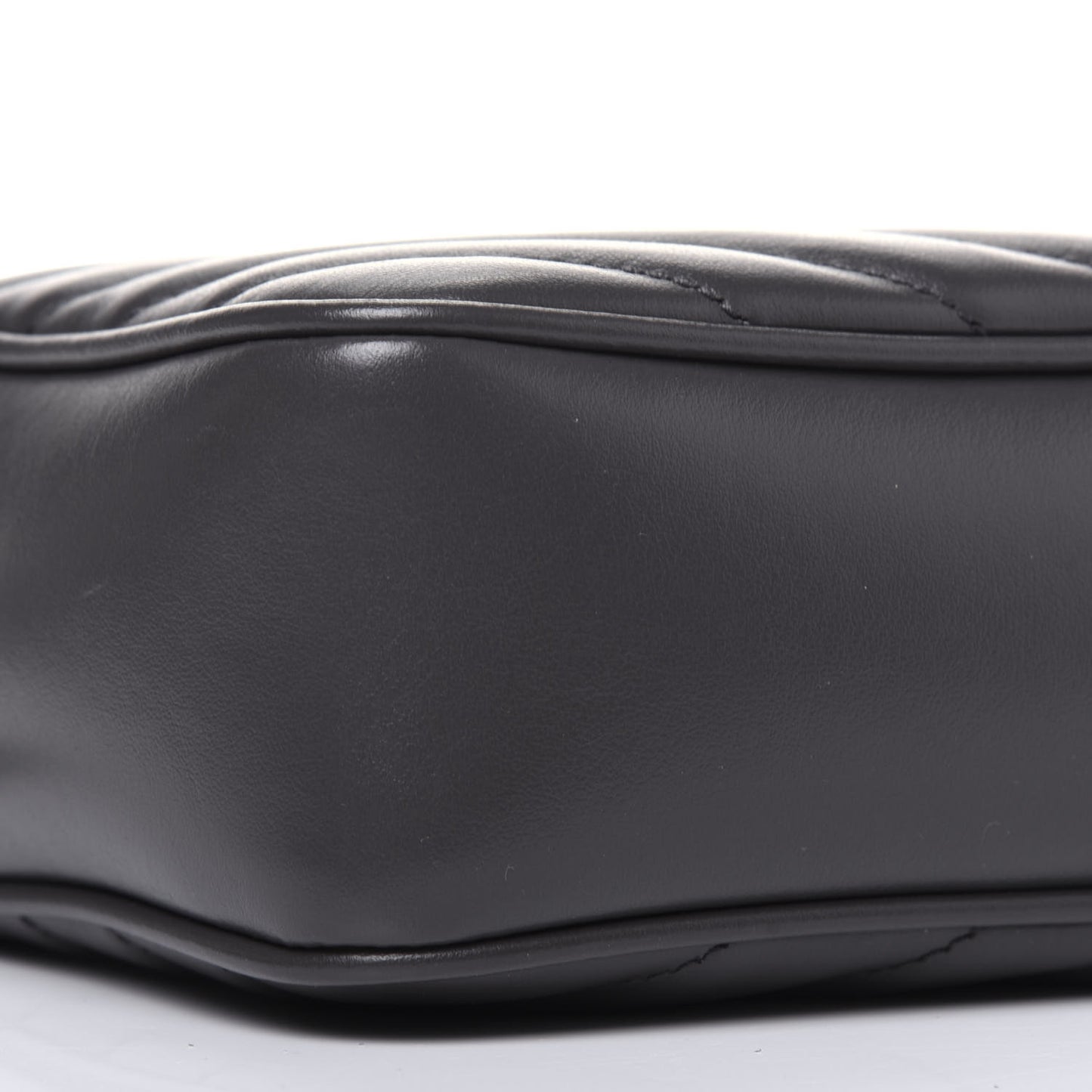 Calfskin Matelasse Monogram Lou Camera Bag Asphalt