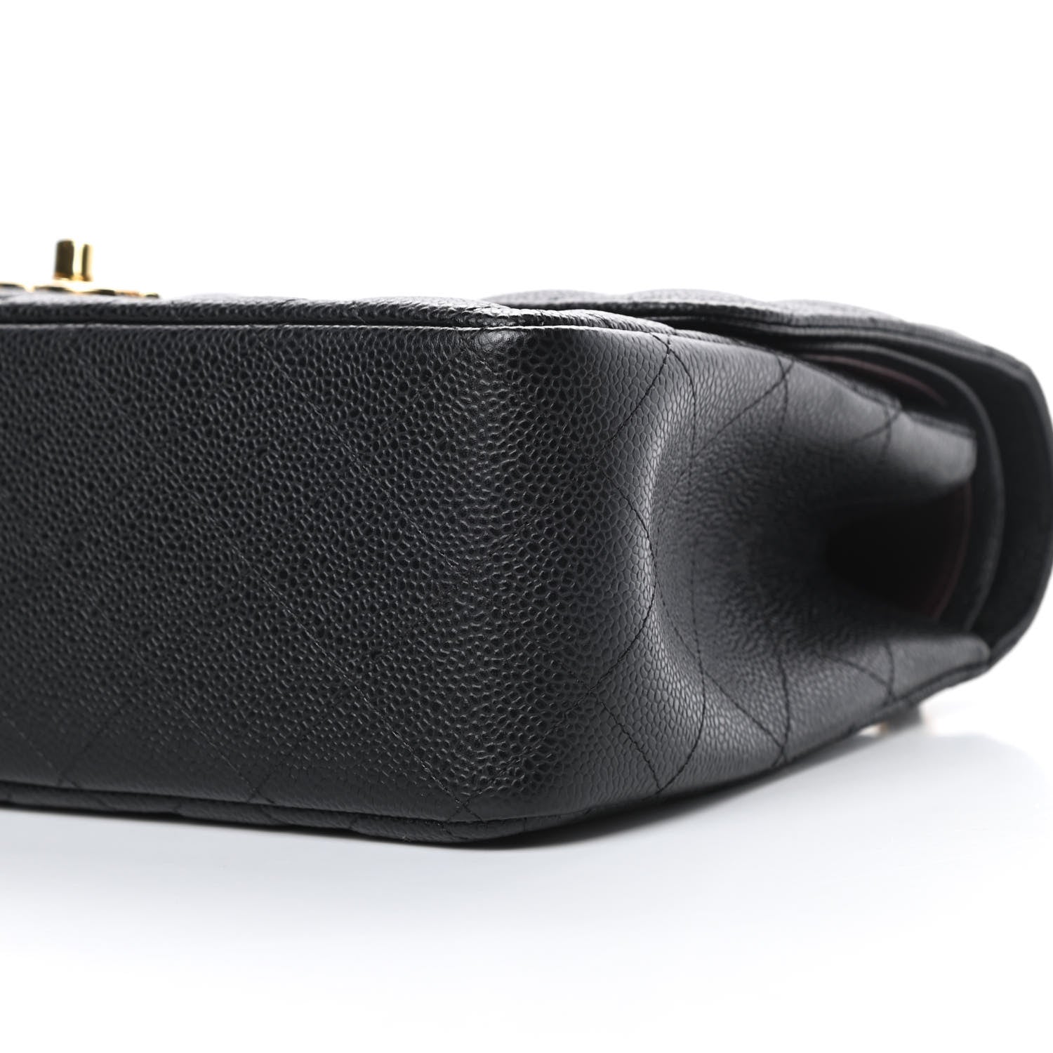 Chanel Caviar Quilted Jumbo Double Flap Black 10 of 11
