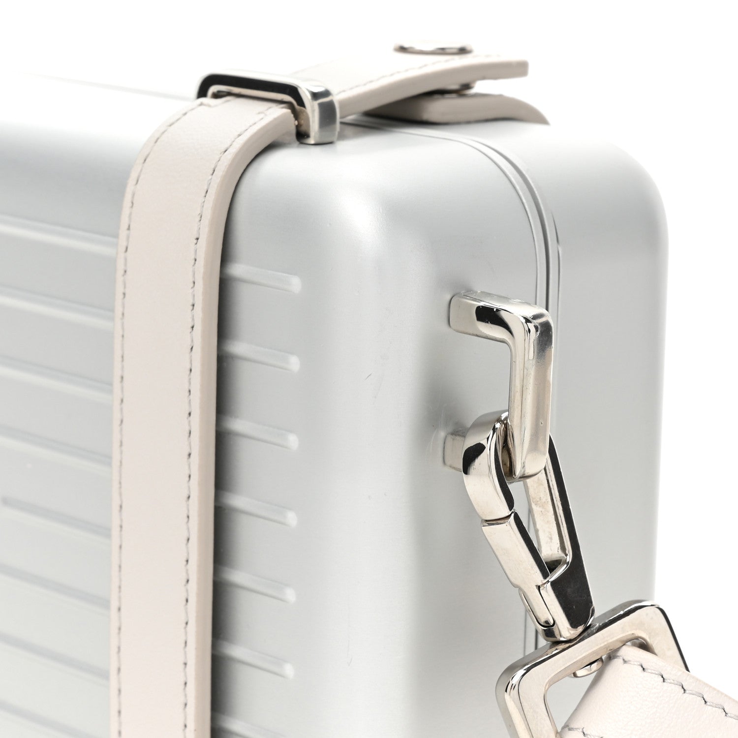 Christian Dior X RIMOWA Aluminum Personal Clutch On Strap Silver 14 of 15