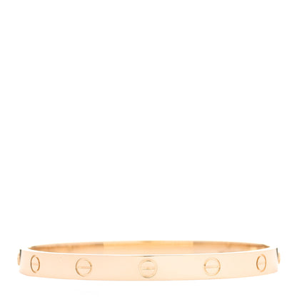 Cartier 18K Yellow Gold LOVE Bracelet 18 3 of 7
