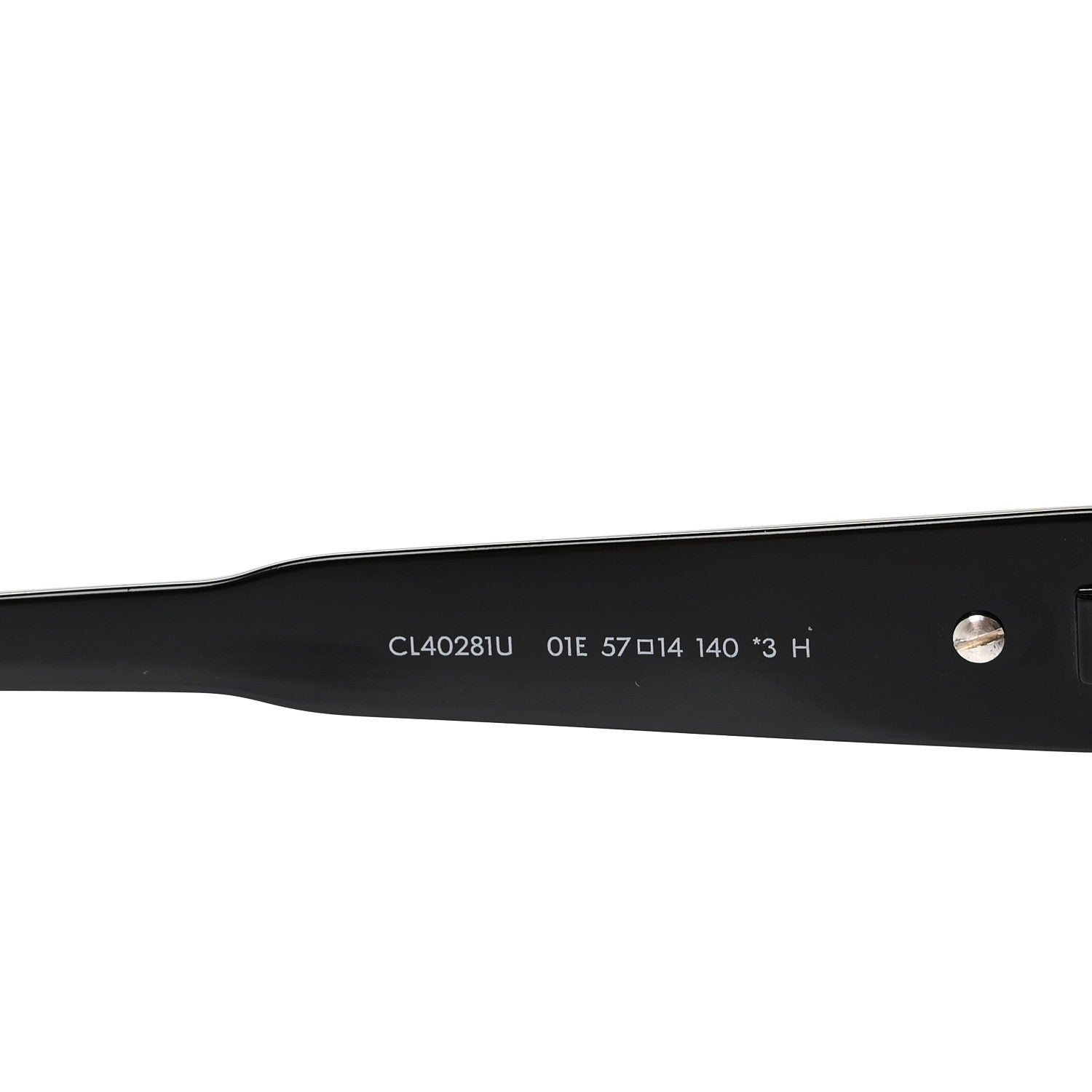 Celine Metal Triomphe 03 Sunglasses CL40281U Black Brown 6 of 6