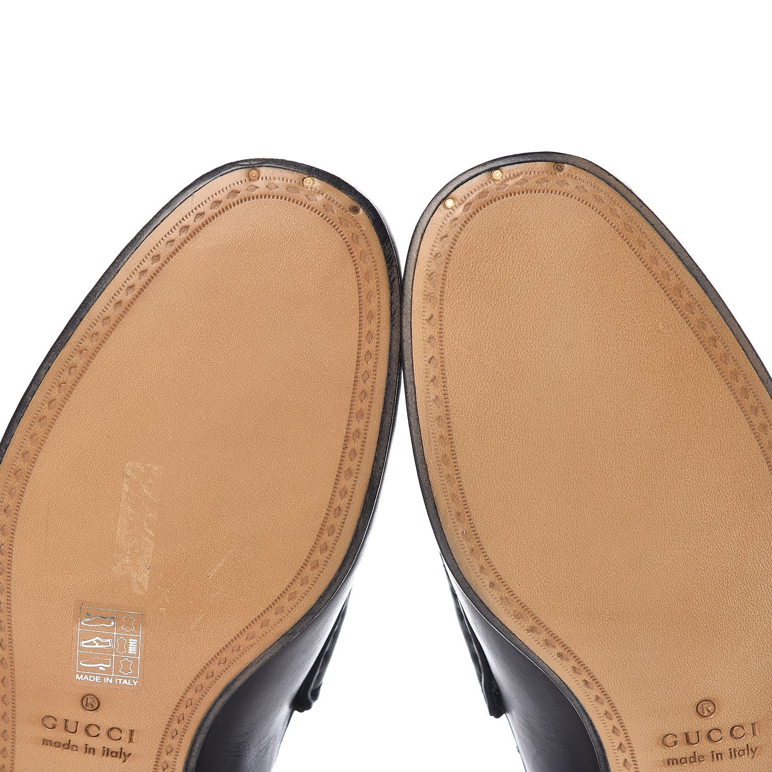 Gucci Calfskin Mens 1953 Horsebit Loafers 10 Black 6 of 10