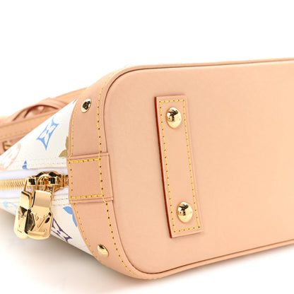 Louis Vuitton LV x TM Monogram Multicolor Alma BB White 9 of 11