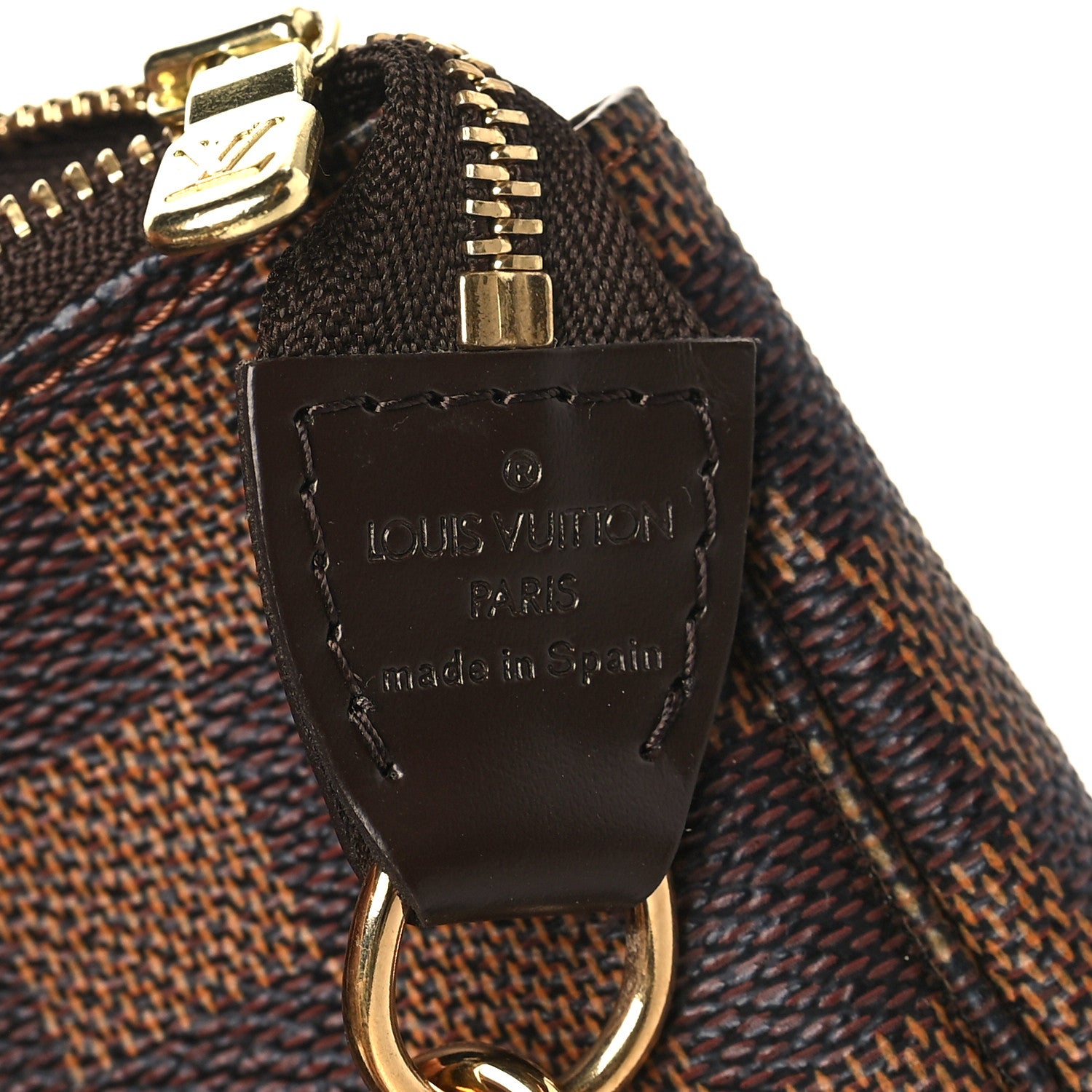 Louis Vuitton Damier Ebene Pochette Accessories 6 of 10