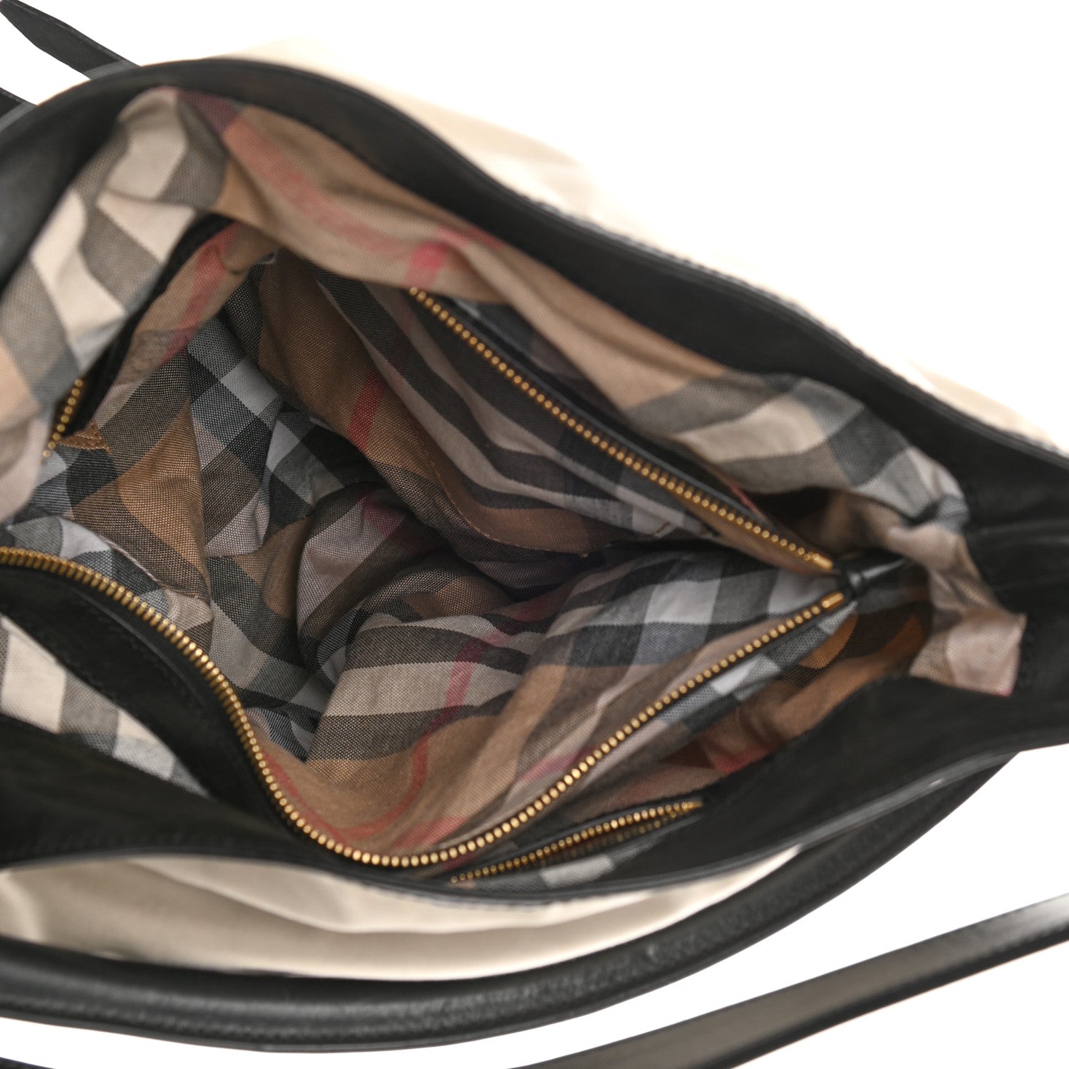 Burberry Nylon Bridle Calfskin Medium Gosford Hobo Trench 6 of 9