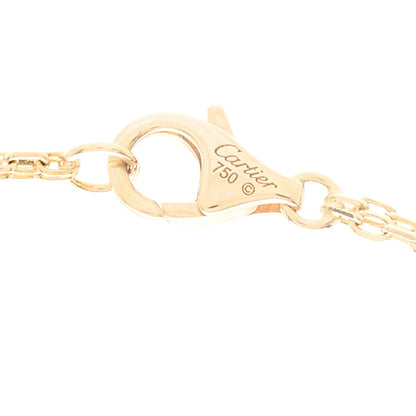Cartier 18K Yellow Gold 2 Diamond LOVE Necklace 5 of 6