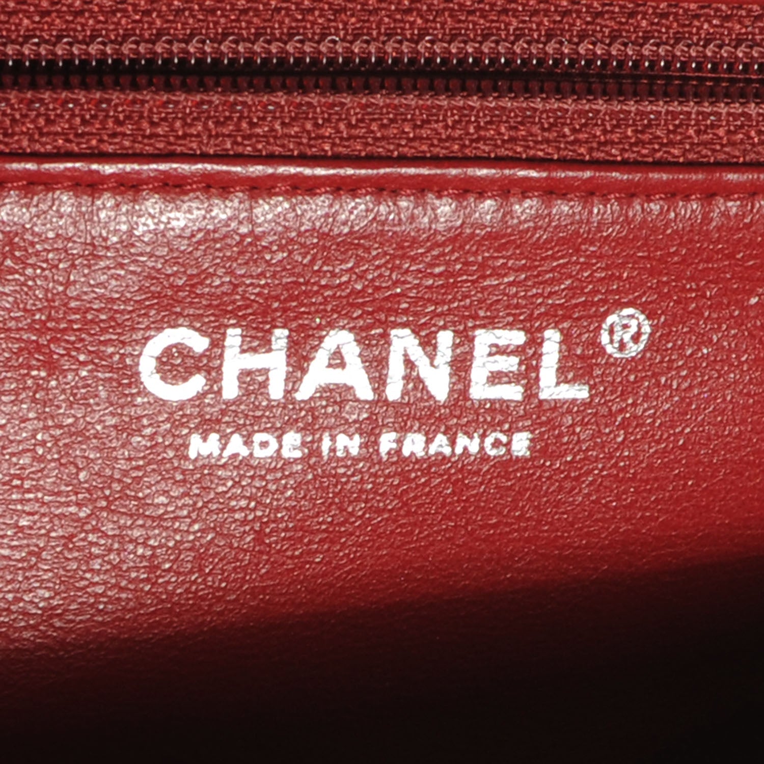 Chanel Caviar Quilted Timeless Clutch Red 8 of 8