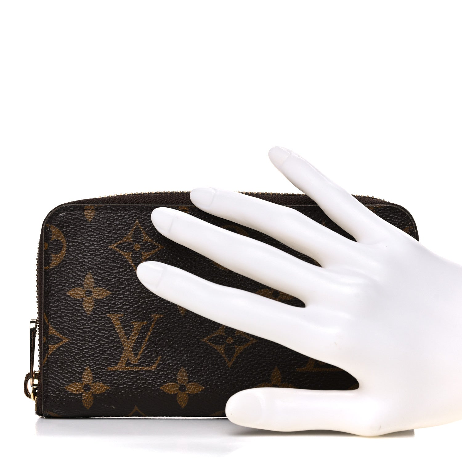 Louis Vuitton Monogram Zippy Compact Wallet 2 of 10
