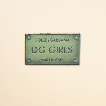 Dolce & Gabbana Nappa DG Girls Shoulder Bag White 6 of 22