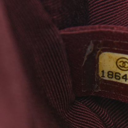 Chanel Calfskin Medium Boy Reverso Flap Burgundy 7 of 12