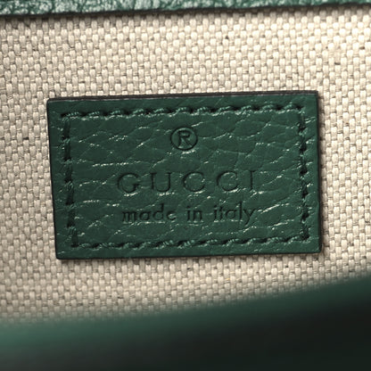 Gucci Pebbled Calfskin Small Dionysus Shoulder Bag Emerald 7 of 11
