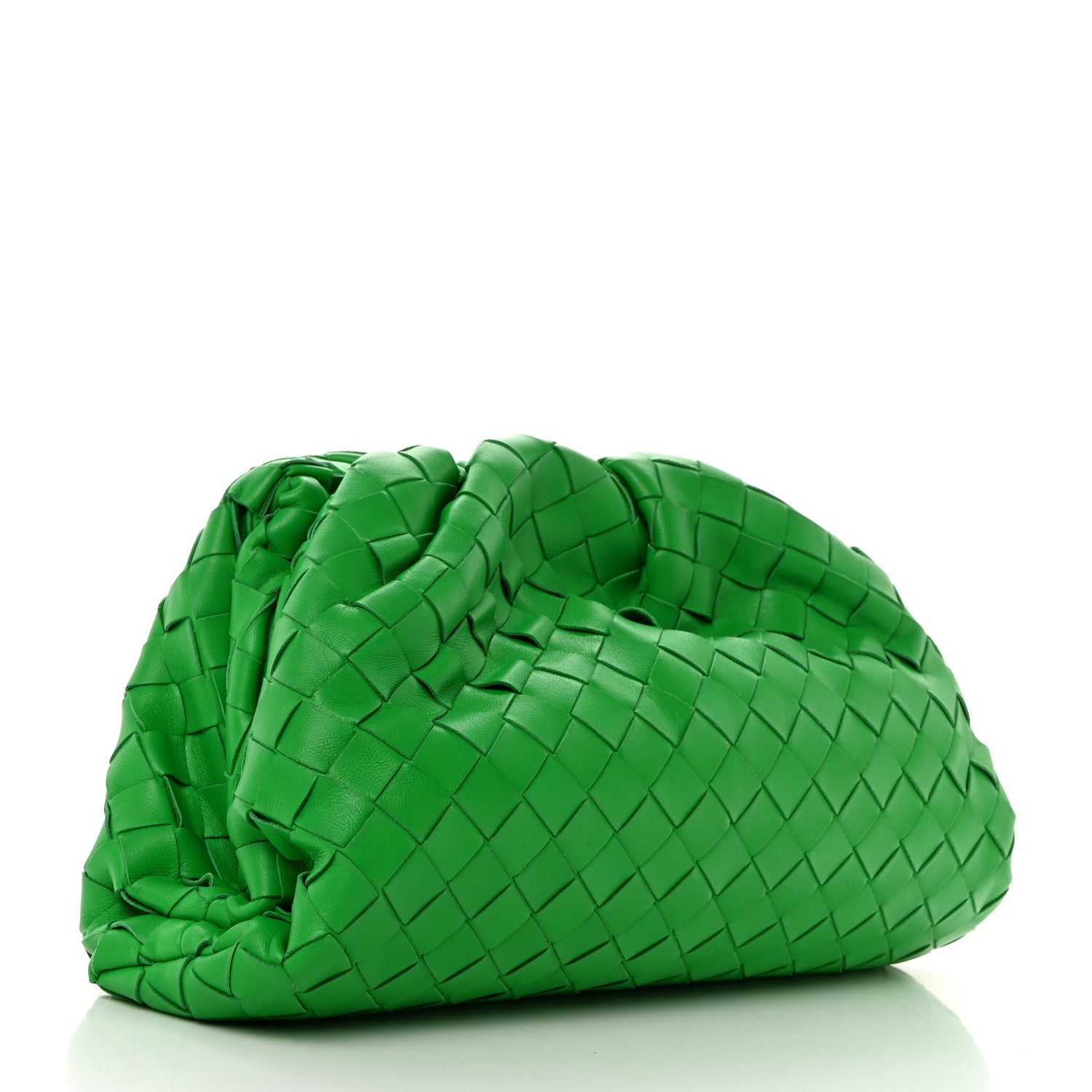 Bottega Veneta Nappa Maxi Intrecciato Teen Pouch Parakeet 3 of 8