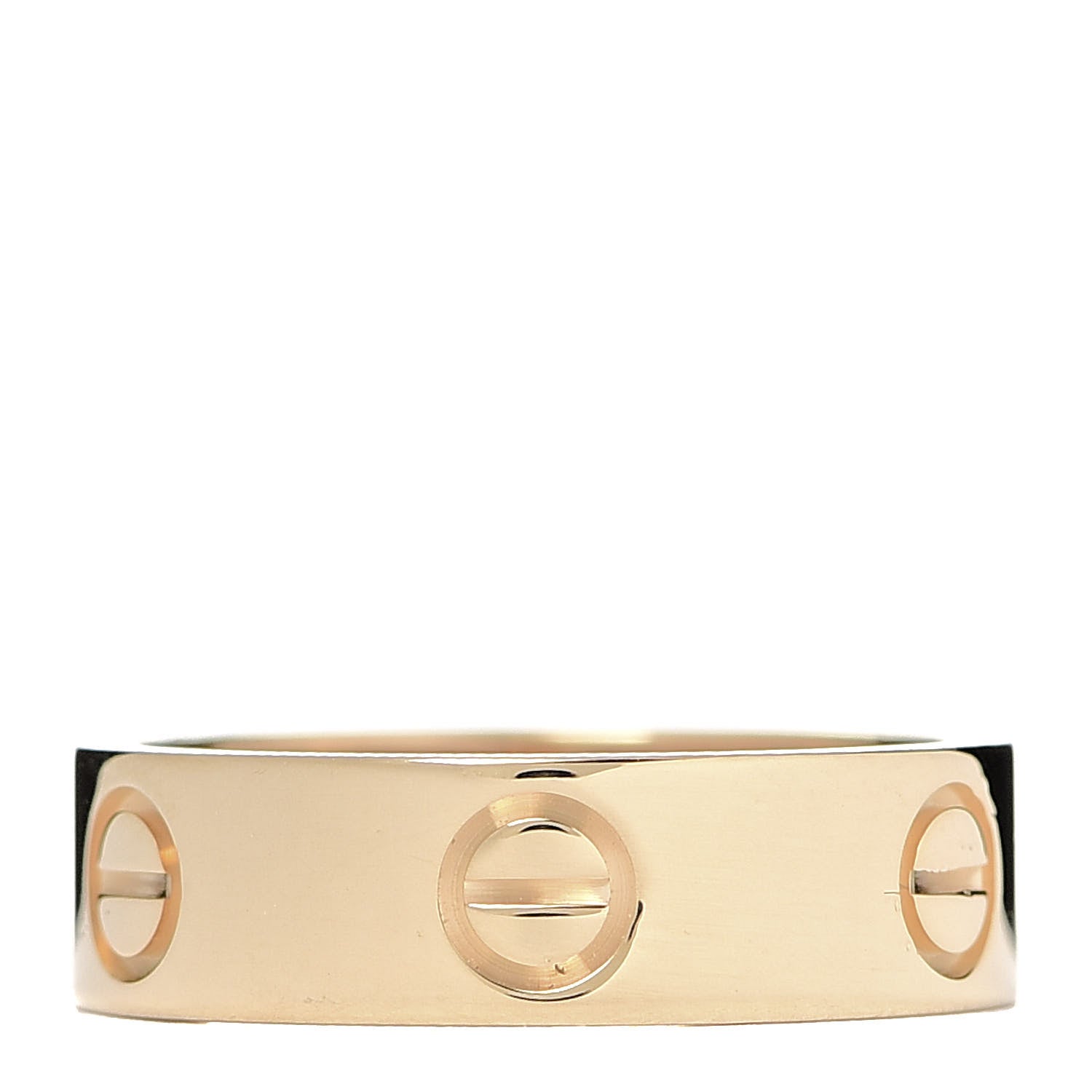 Cartier 18K Yellow Gold 5.5mm LOVE Ring 53 6.25 3 of 5