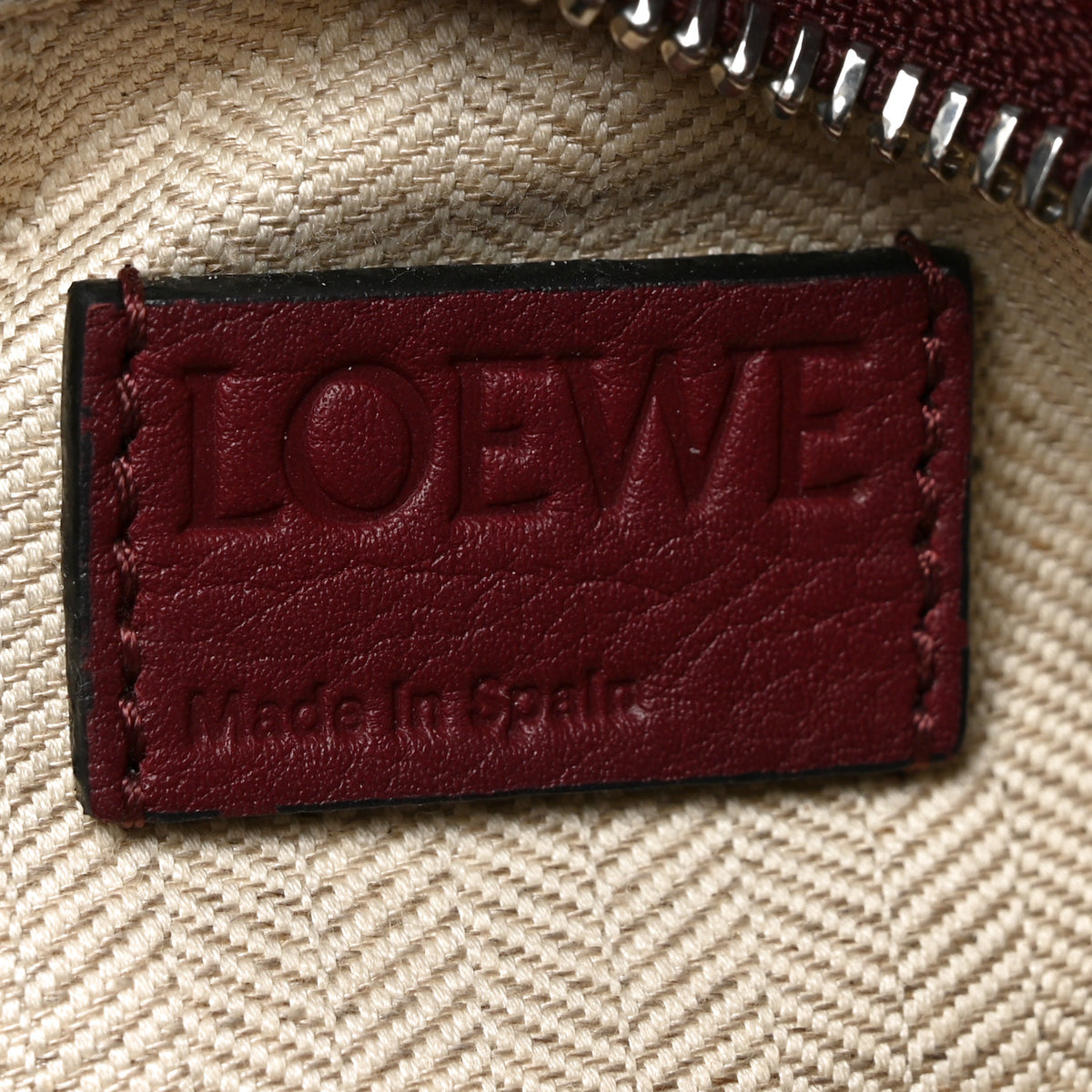 Loewe Calfskin Rugby Small Puzzle Bag Wine Pastel Pink 6 of 9