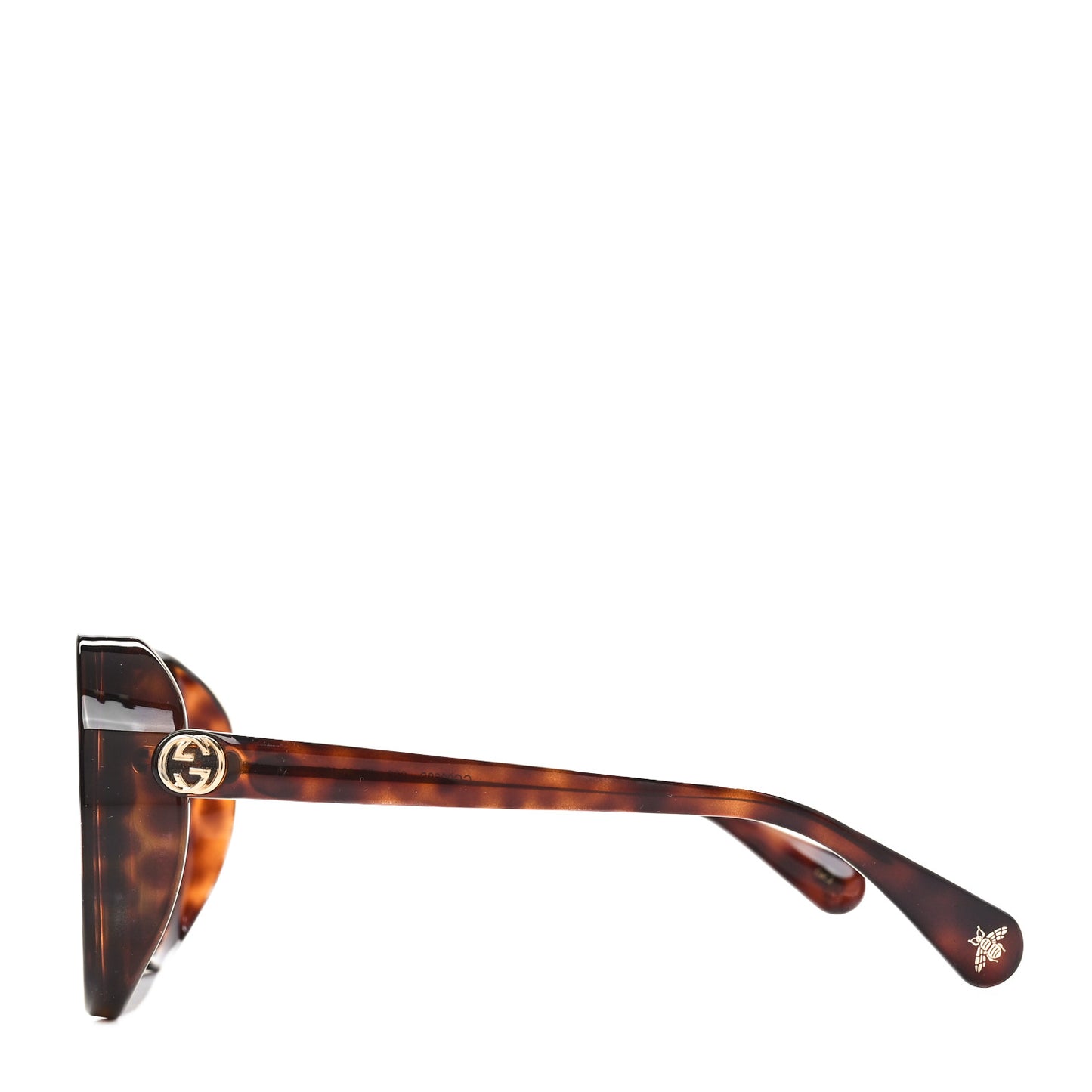 Acetate Round GG Sunglasses GG0368S Havana
