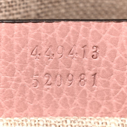 Gucci Monogram Mini Bree Messenger Bag Beige Soft Pink 7 of 12