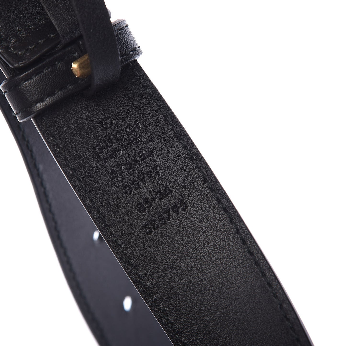 Calfskin Matelasse GG Marmont Belt Bag 85 34 Black