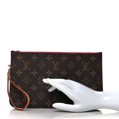 Louis Vuitton Monogram Neverfull MM GM Pochette Pivoine 2 of 7