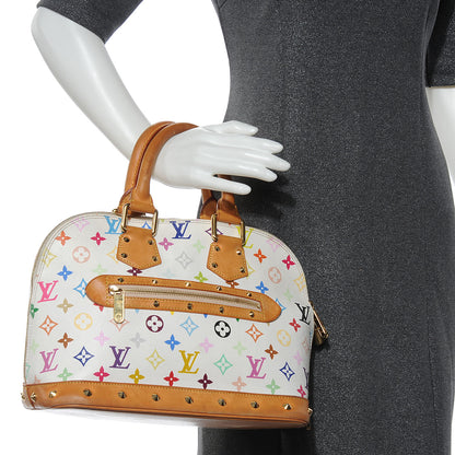 Louis Vuitton Monogram Multicolor Alma White 2 of 8