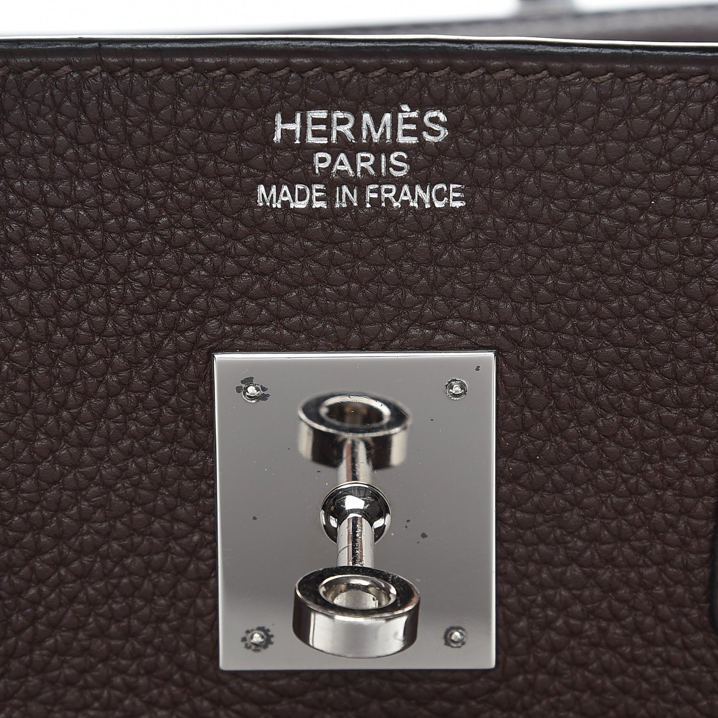 Togo Birkin 35 Chocolate