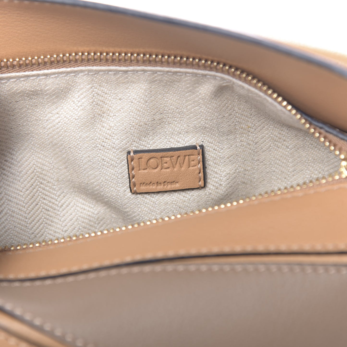 Calfskin Mini Puzzle Bag Warm Desert Mink