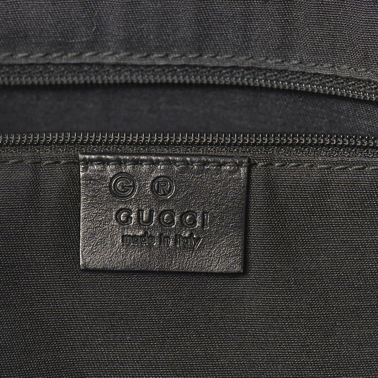 Monogram Crest Tote Black