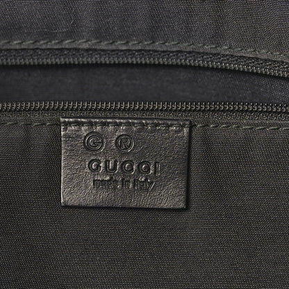 Gucci Monogram Crest Tote Black 6 of 14
