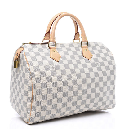Louis Vuitton Damier Azur Speedy 30 1 of 10