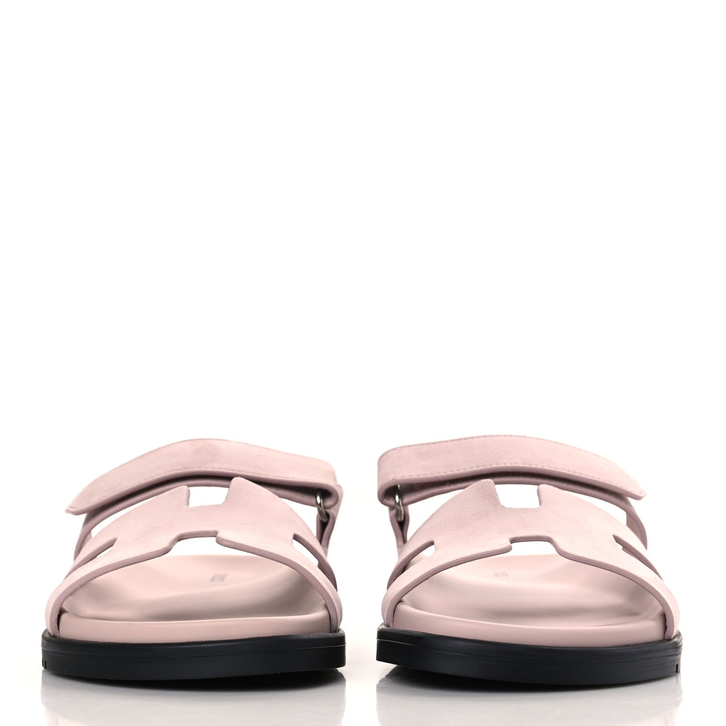Suede Goatskin Womens Chypre Sandals 37 Rose Porcelaine