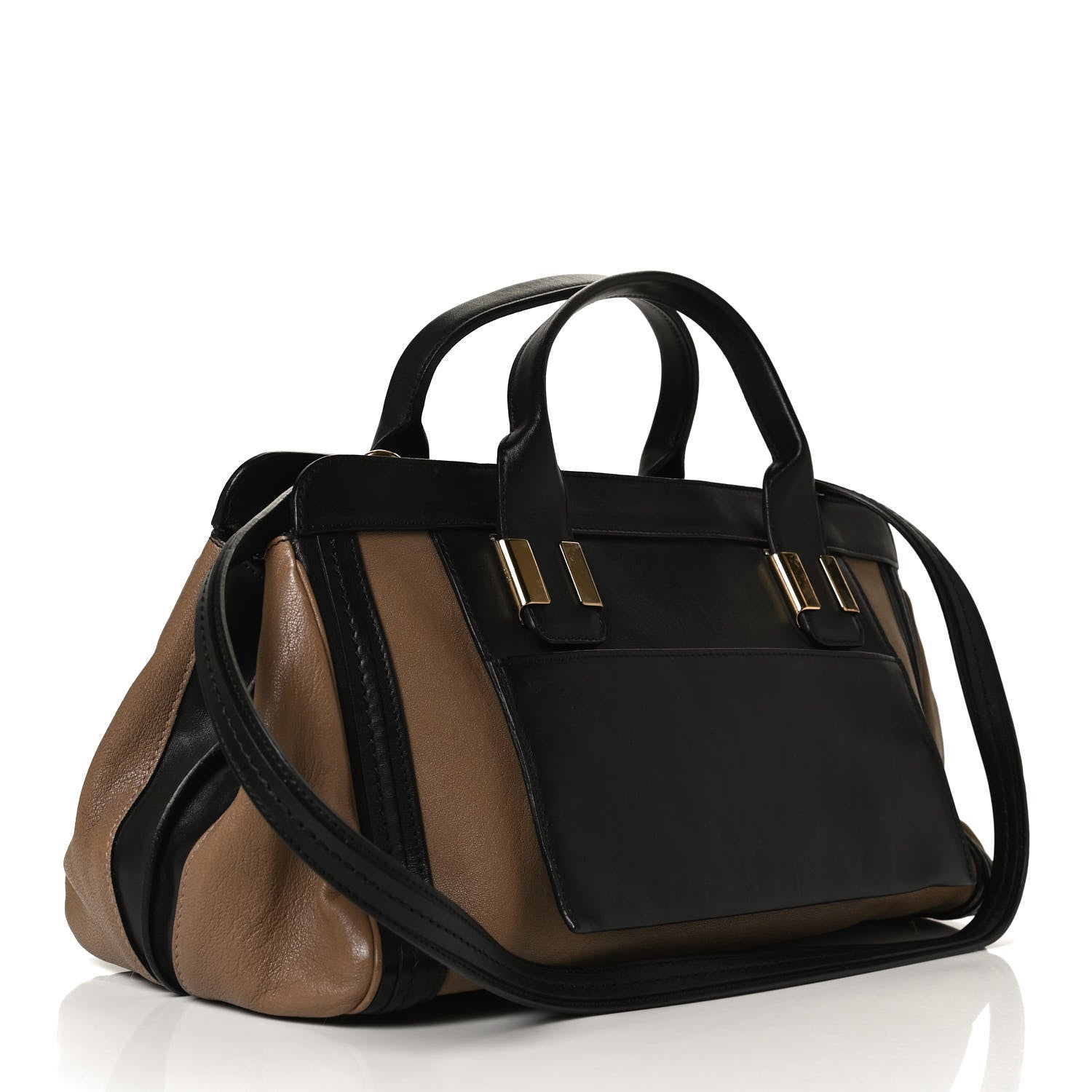 Chloe Calfskin Alice Satchel Ivy Jungle 3 of 14