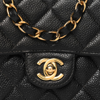 Chanel Caviar Quilted Mini Square Flap Black 8 of 10