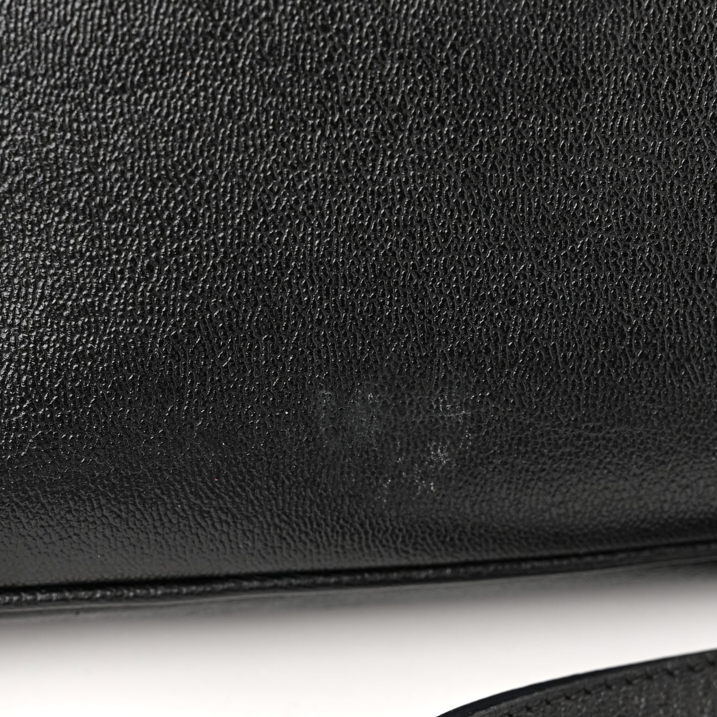 New Sakai Calfskin Lux Small Dahlia Messenger Shoulder Bag Black