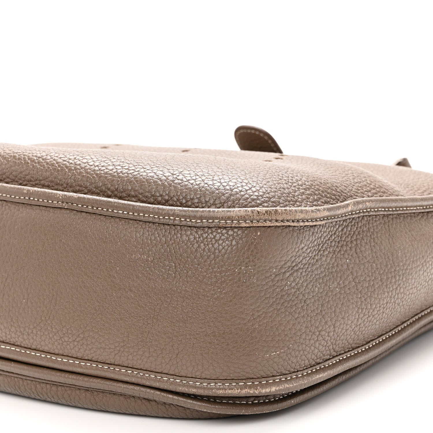Hermes Taurillon Clemence Evelyne III GM Etoupe 10 of 12