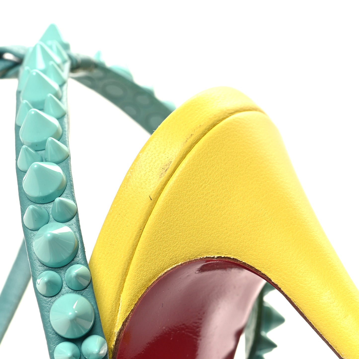 Nappa Spikes Mafaldina 100 Sandals 37.5 Version Multi