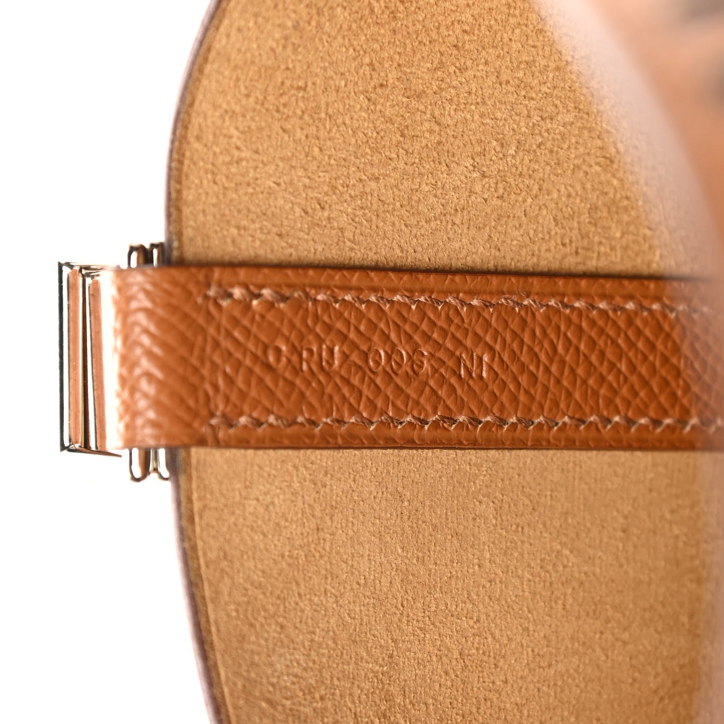 Epsom Tressage De Cuir Picotin Lock 18 PM Gold Craie Black