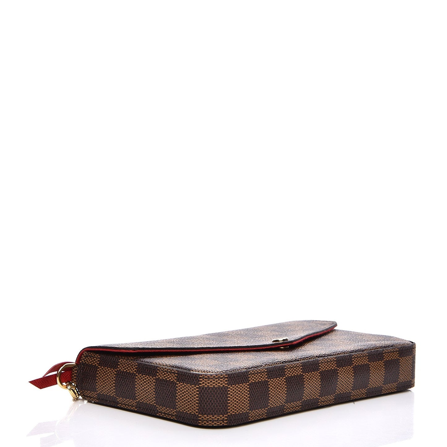 Damier Ebene Pochette Felicie Chain Wallet