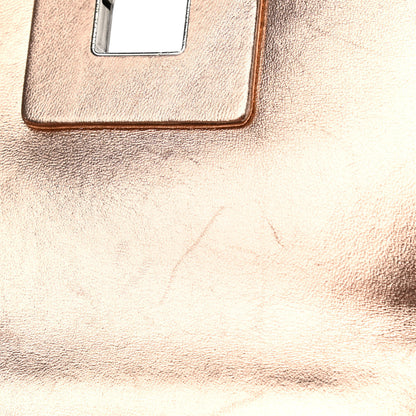 Christian Dior Ceramic Effect Deerskin Diorama Club Bag Gold 10 of 10