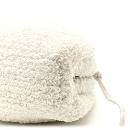Bottega Veneta Boucle Curly Raffia The Mini Pouch White Chalk 20 of 25