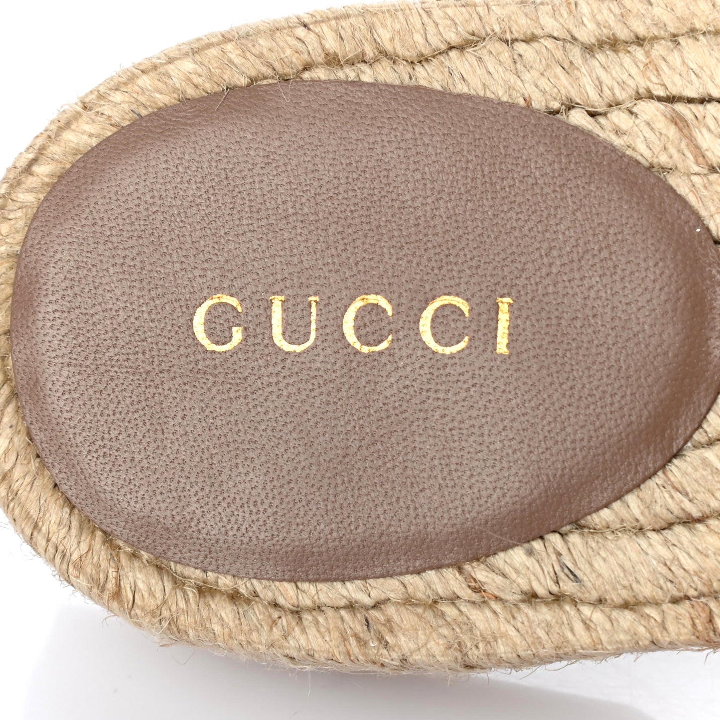 Nappa Matelasse GG Marmont Espadrille Slide Sandals 40 Porcelain Rose