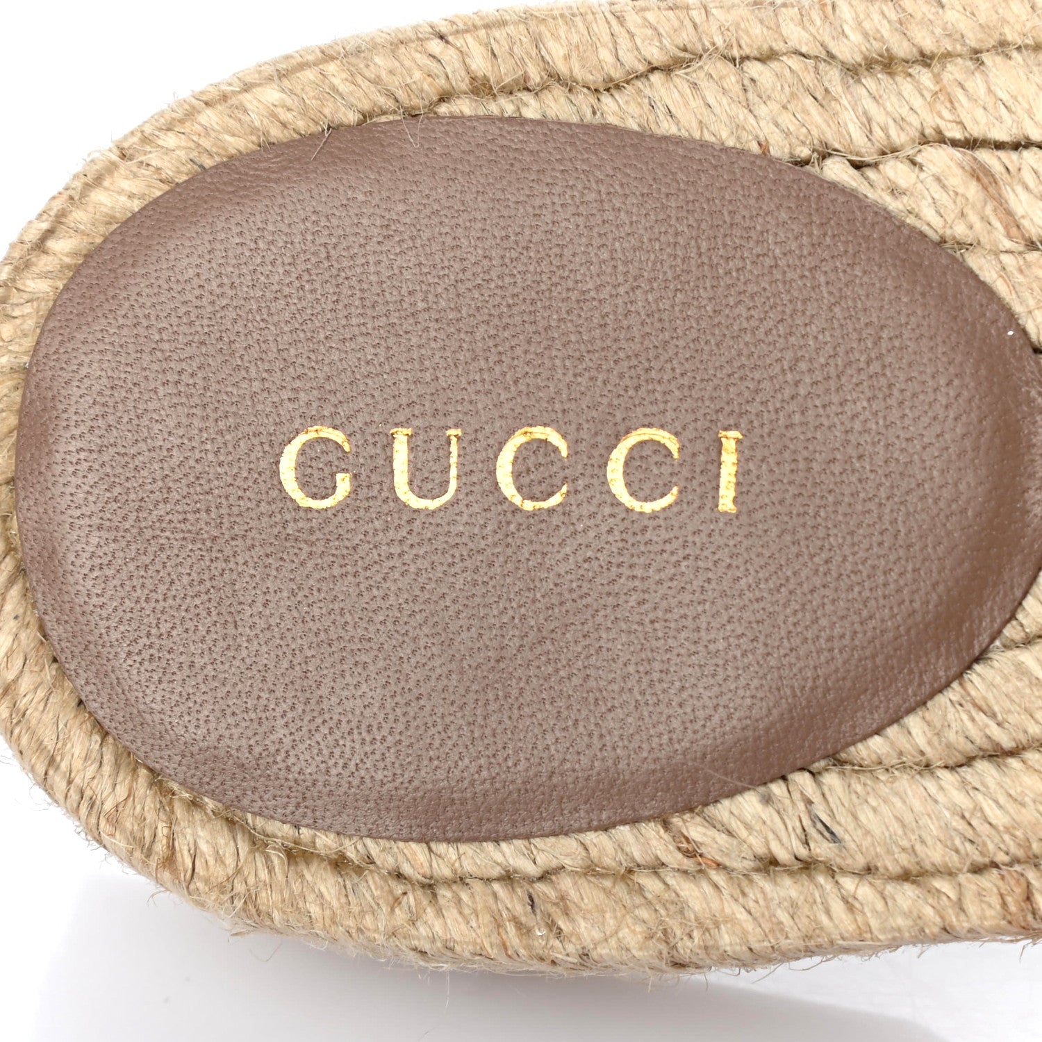 Gucci Nappa Matelasse GG Marmont Espadrille Slide Sandals 40 Porcelain Rose 7 of 13