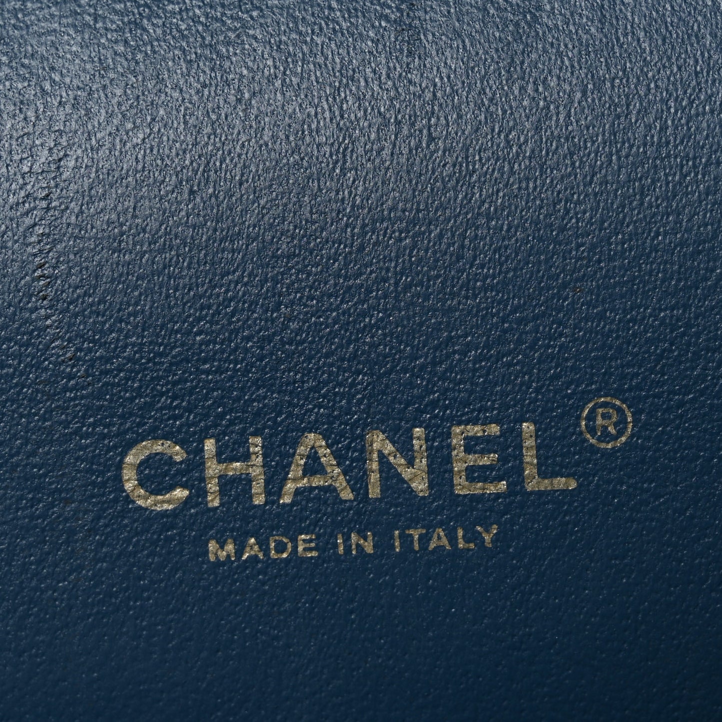 Lambskin Quilted Maxi Double Flap Blue