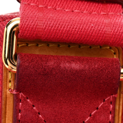 Louis Vuitton Denim Articles de Voyage Cabas Castillan Red 11 of 14